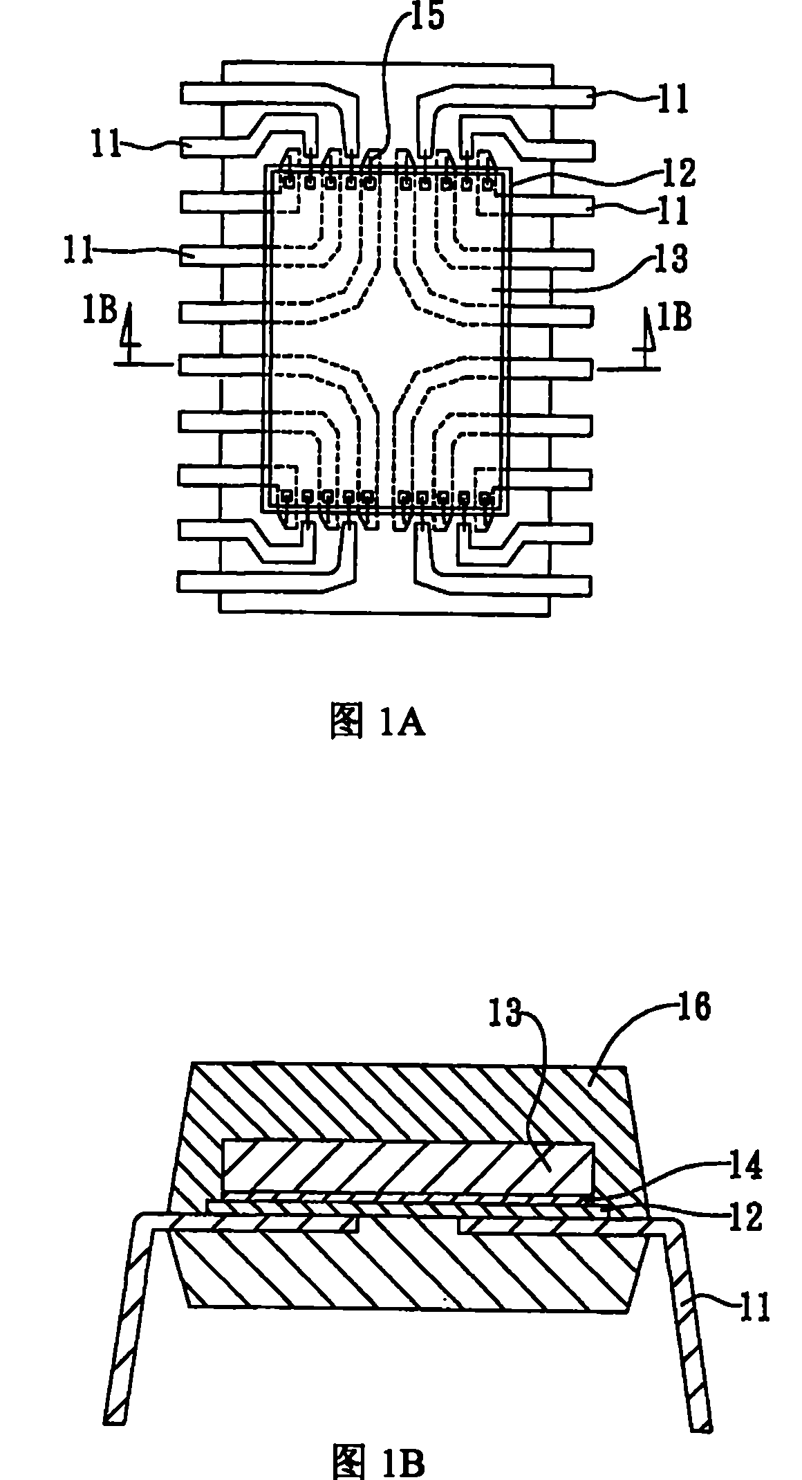 Conductive wire type semiconductor device and conductive wire rack thereof