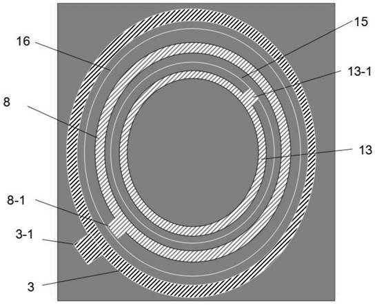 Monolithic integrated nBnBn four-waveband detector