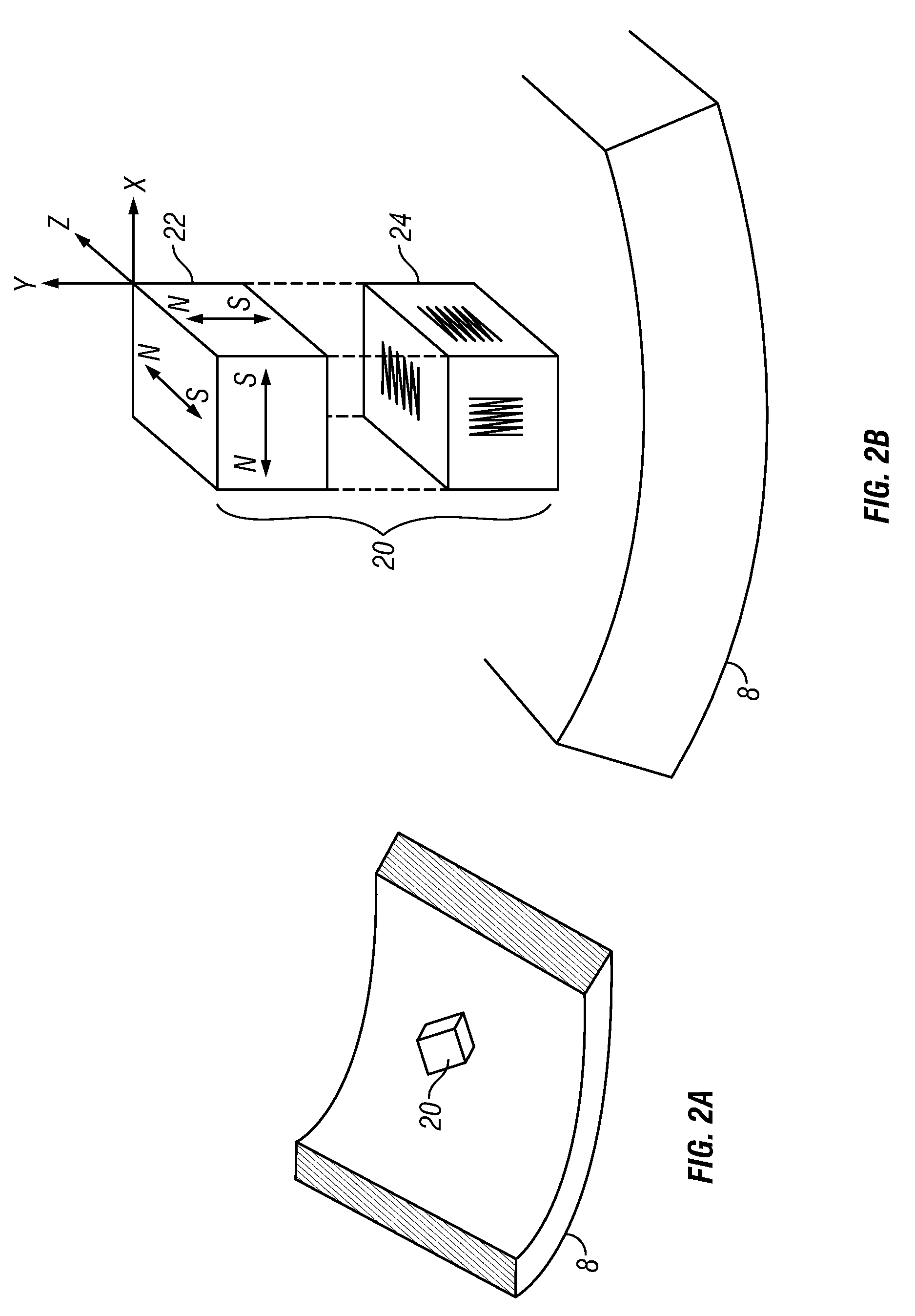 Combined electro-magnetic acoustic transducer