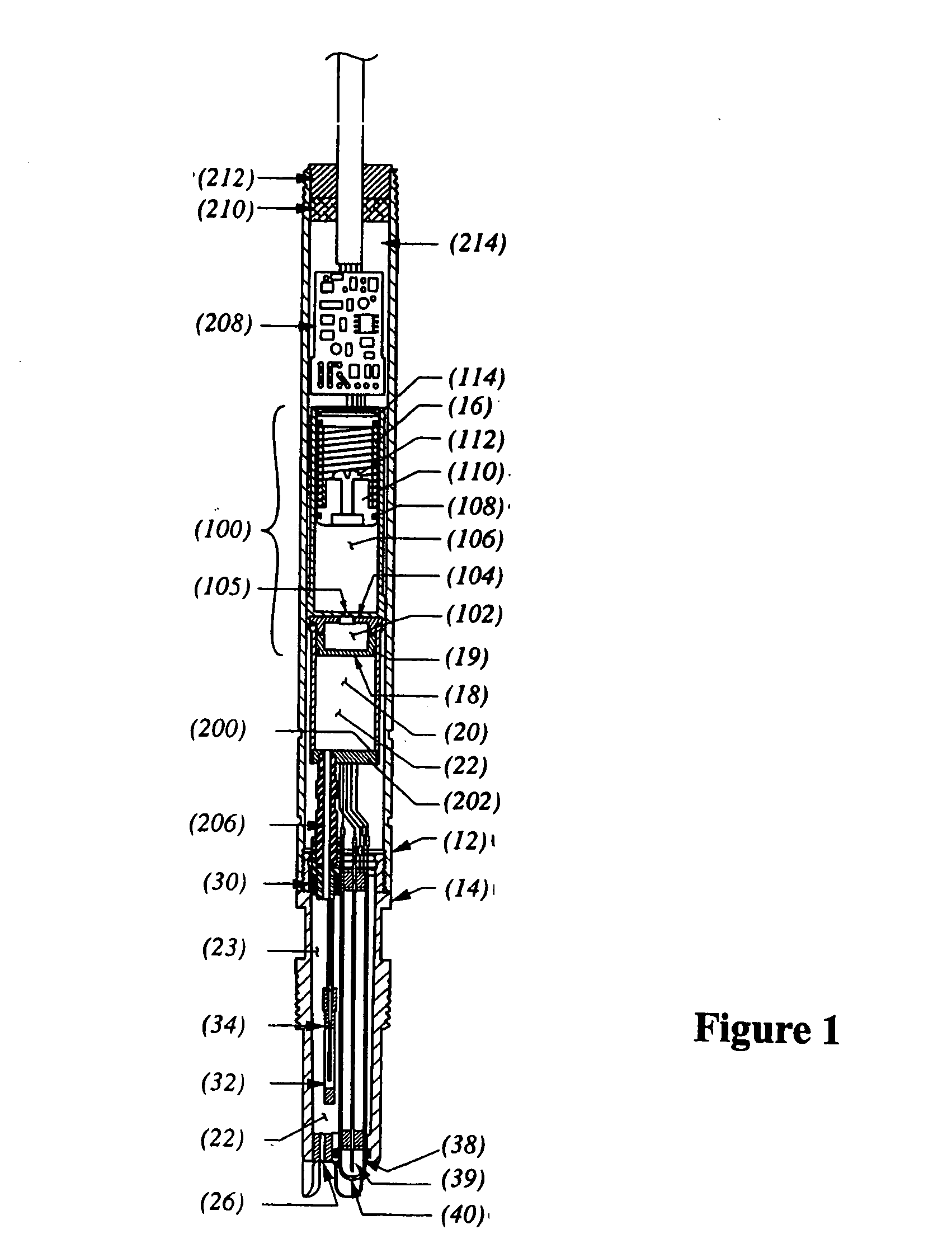 Use of an osmotic pump to create a flowing reference junction for ionic-activity sensors