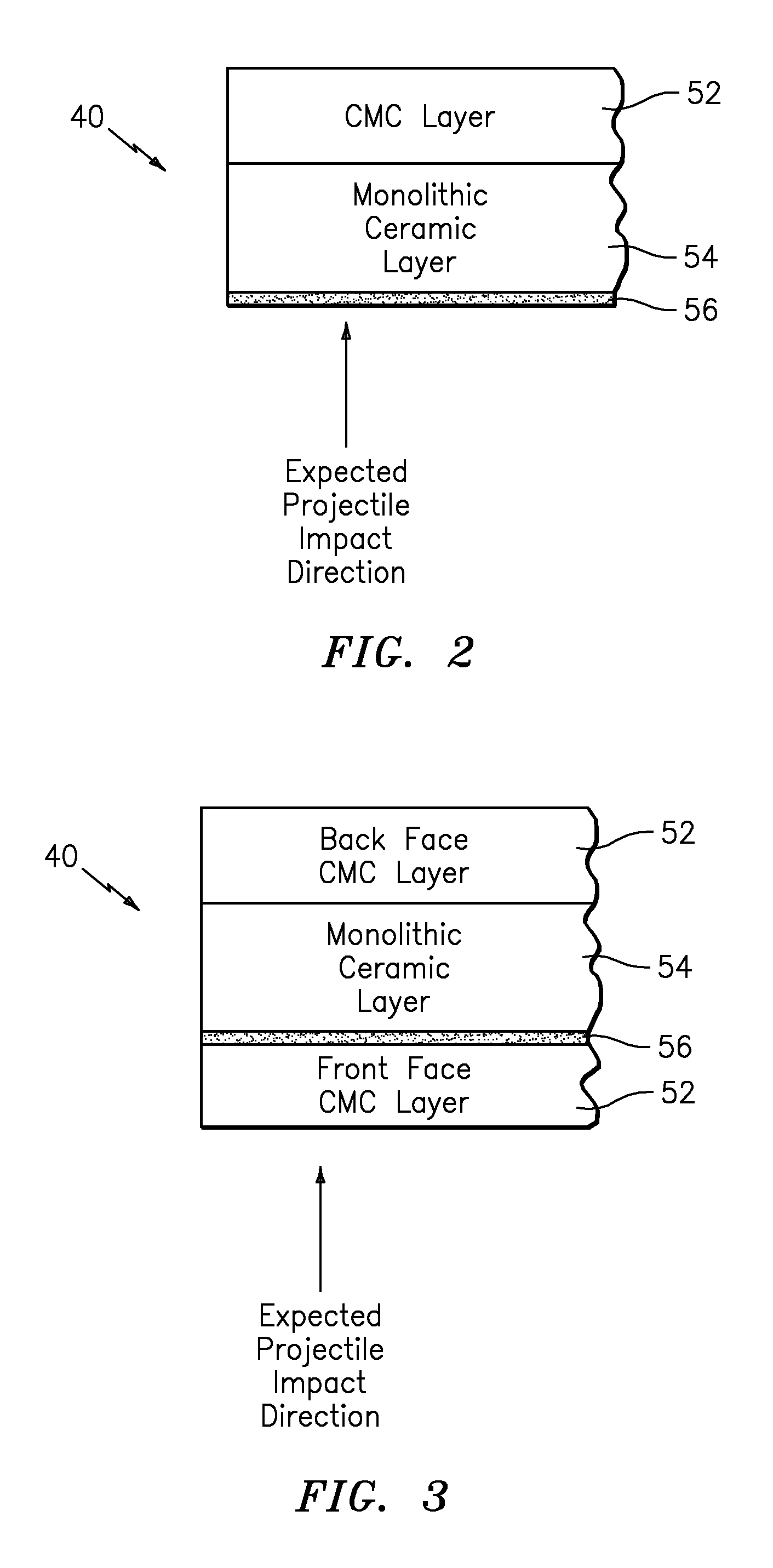 Lightweight projectile resistant armor system with surface enhancement