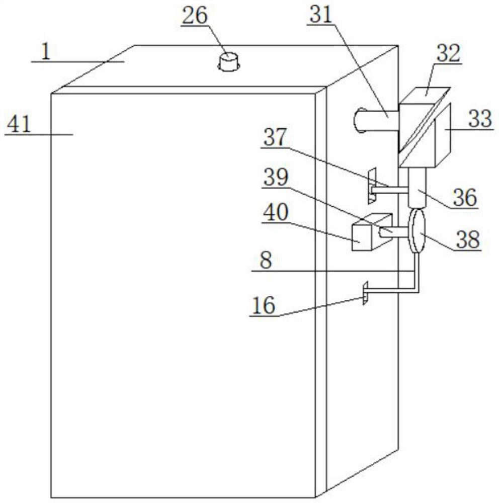 White spirit production equipment with recycling and filtering functions