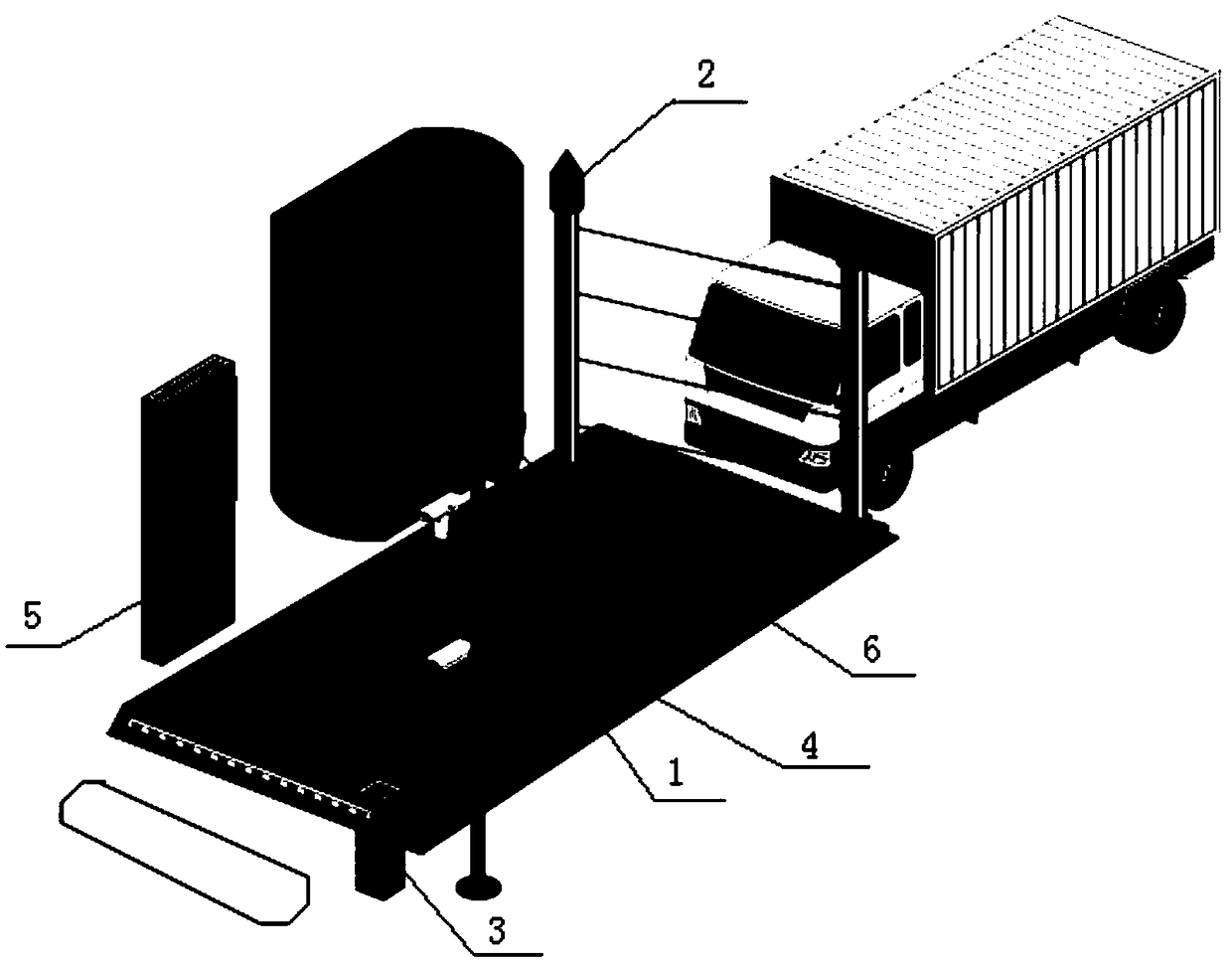 Expressway-ETC-based intelligent management system and management method for garbage disposal plant