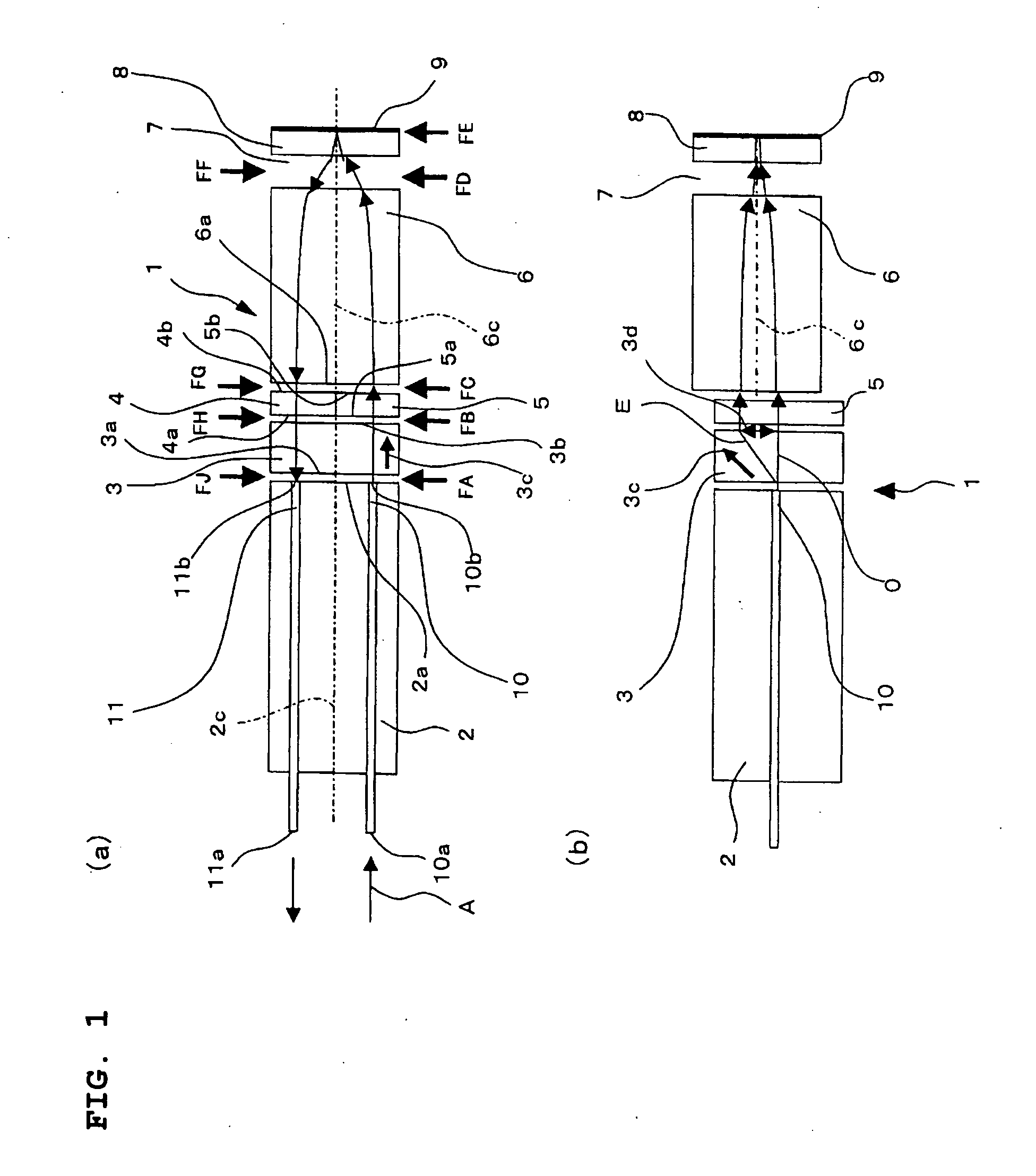 In-line optical isolator