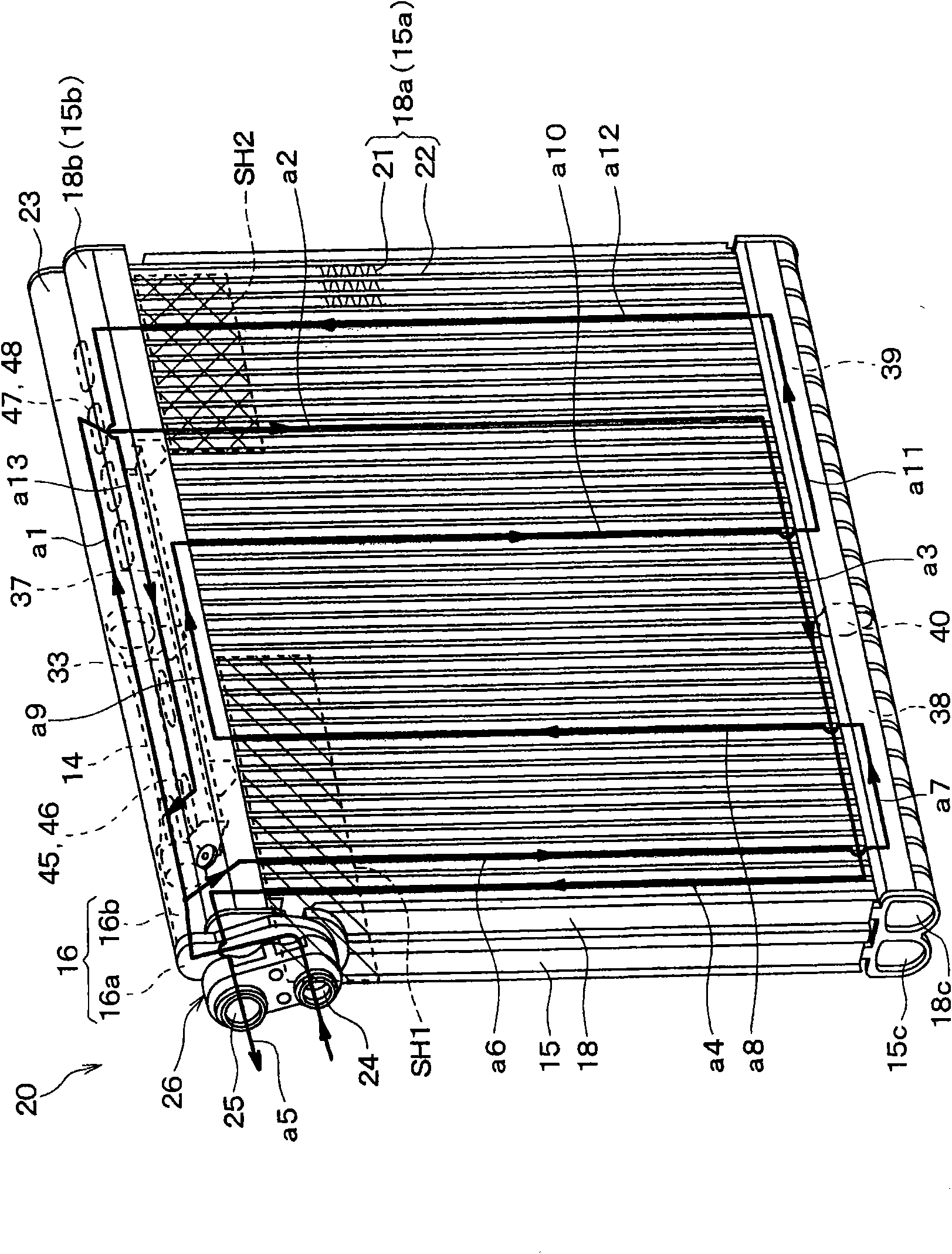 Evaporator unit