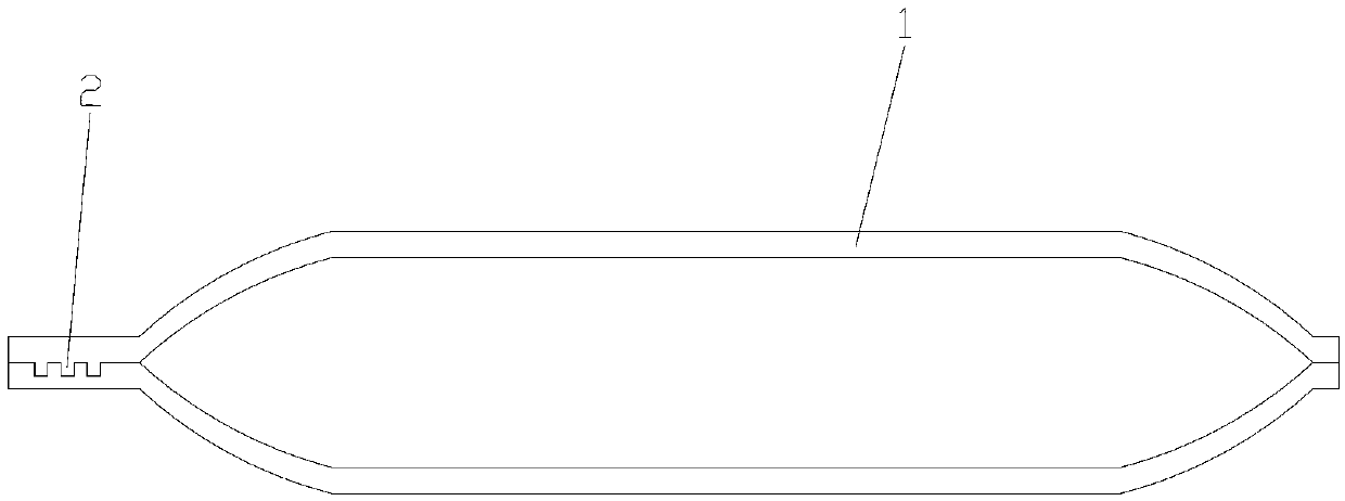 Anti-static tensile package material