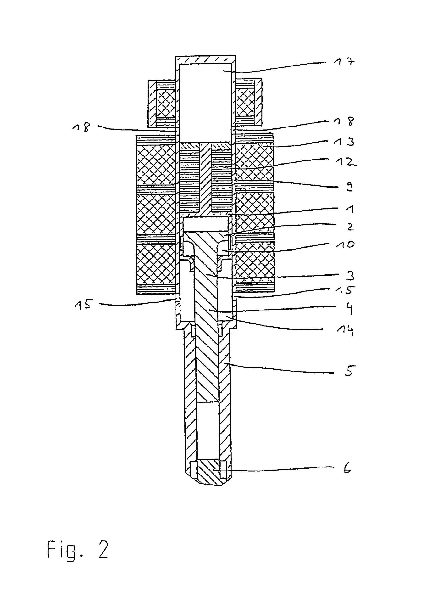 Percussive mechanism with an electrodynamic linear drive