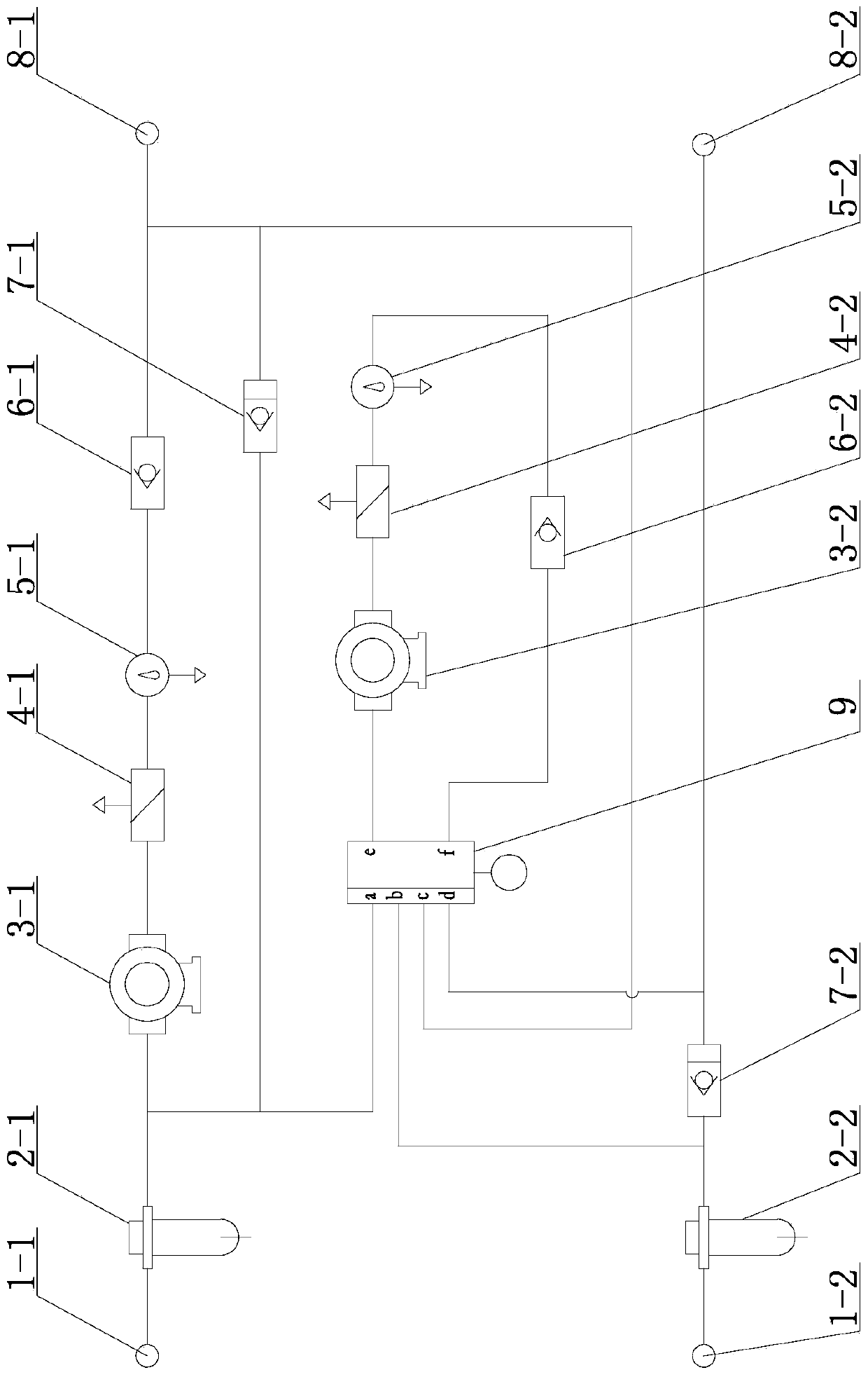 Positive pressure sampling pump station for sampling system