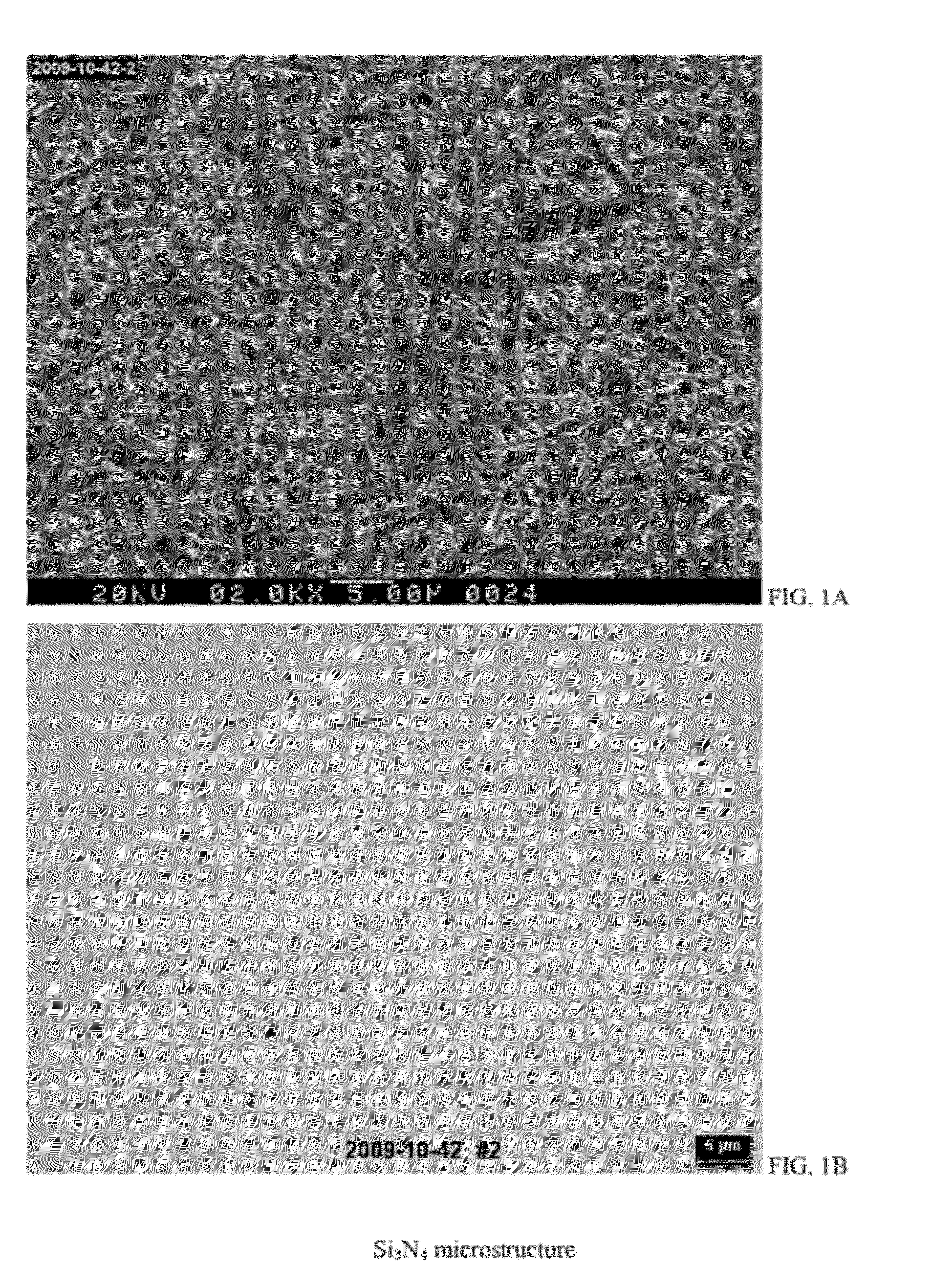 Dense Silicon Nitride Body Having High Strength, High Weibull Modulus and high fracture toughness