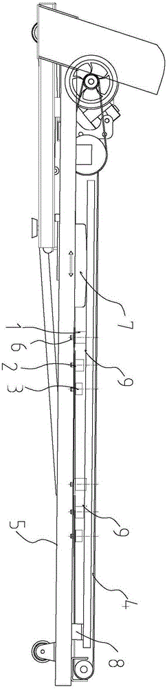 A four-stage buffer structure for a treadmill running board