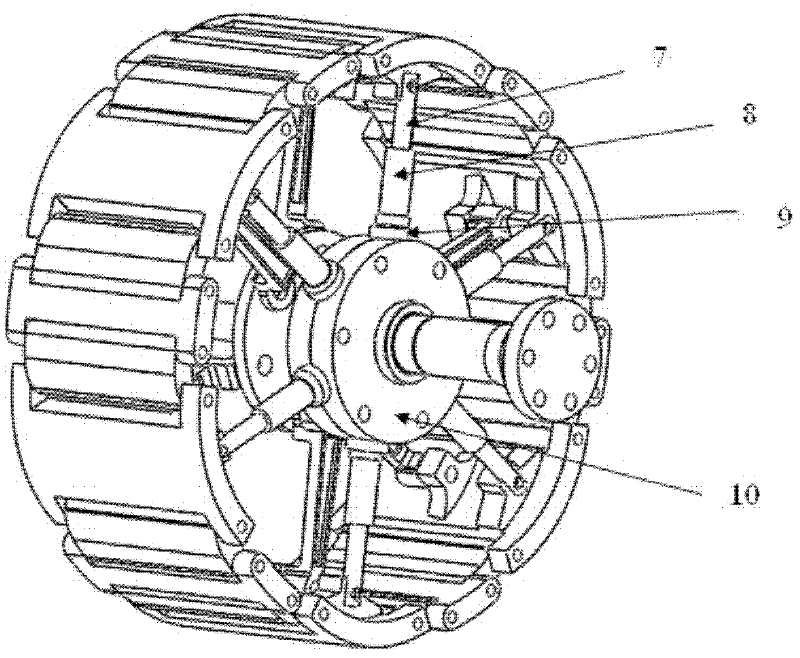 Wheel-track switching mechanism