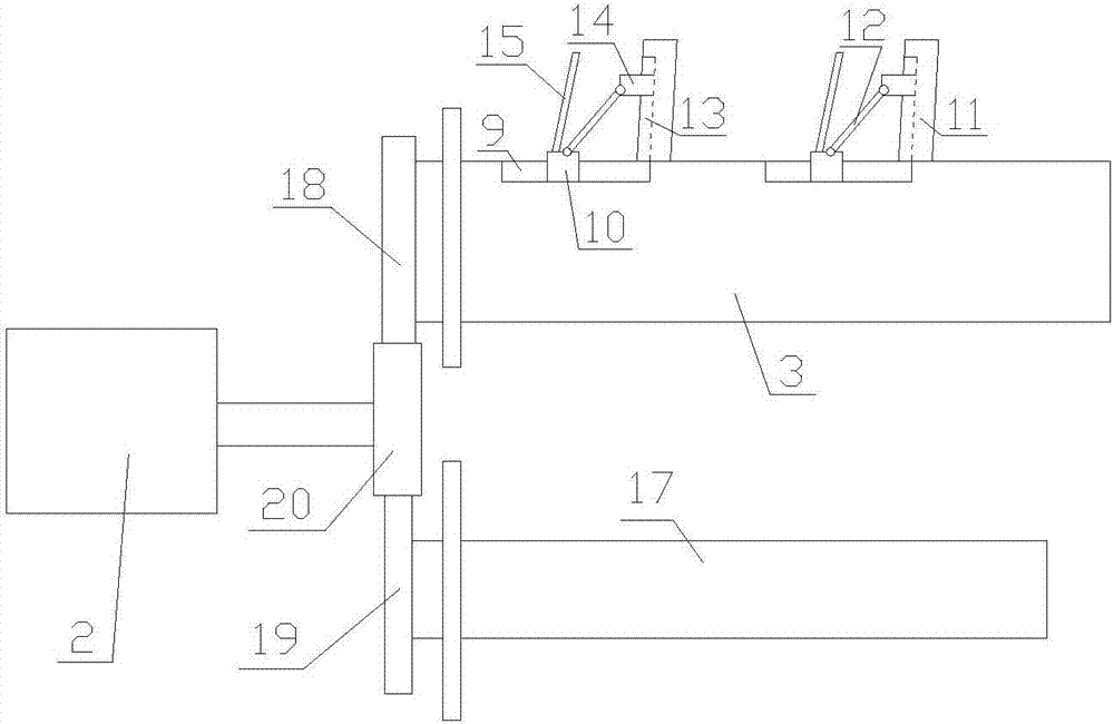 Device for collecting cable