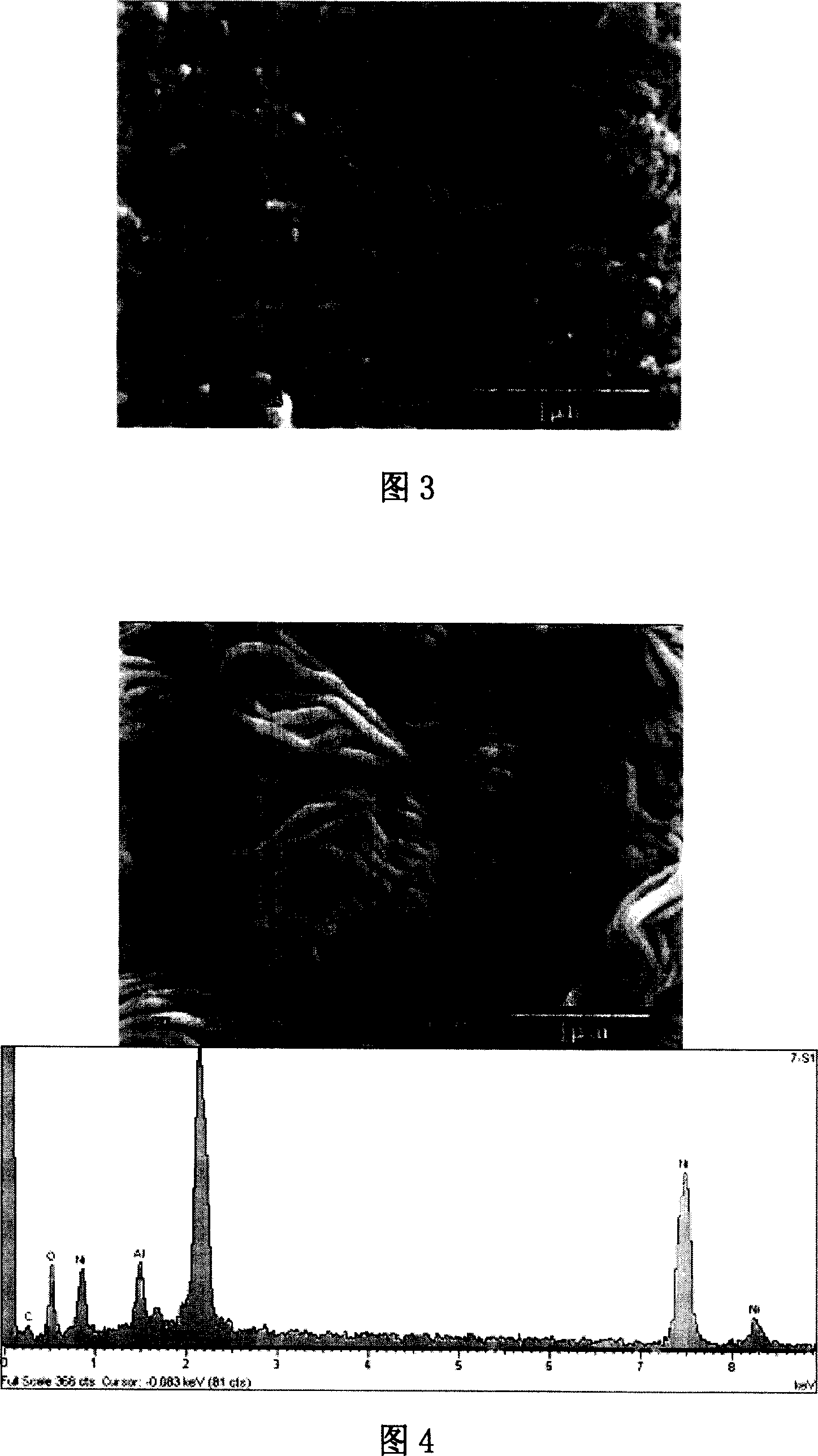 Vertically oriented hydrotalcite film in nano and micron composite structure and its preparing process