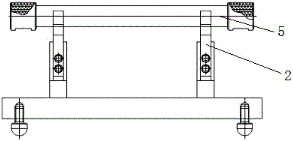 Steering engine gear rack precision value comprehensive detection device and test method