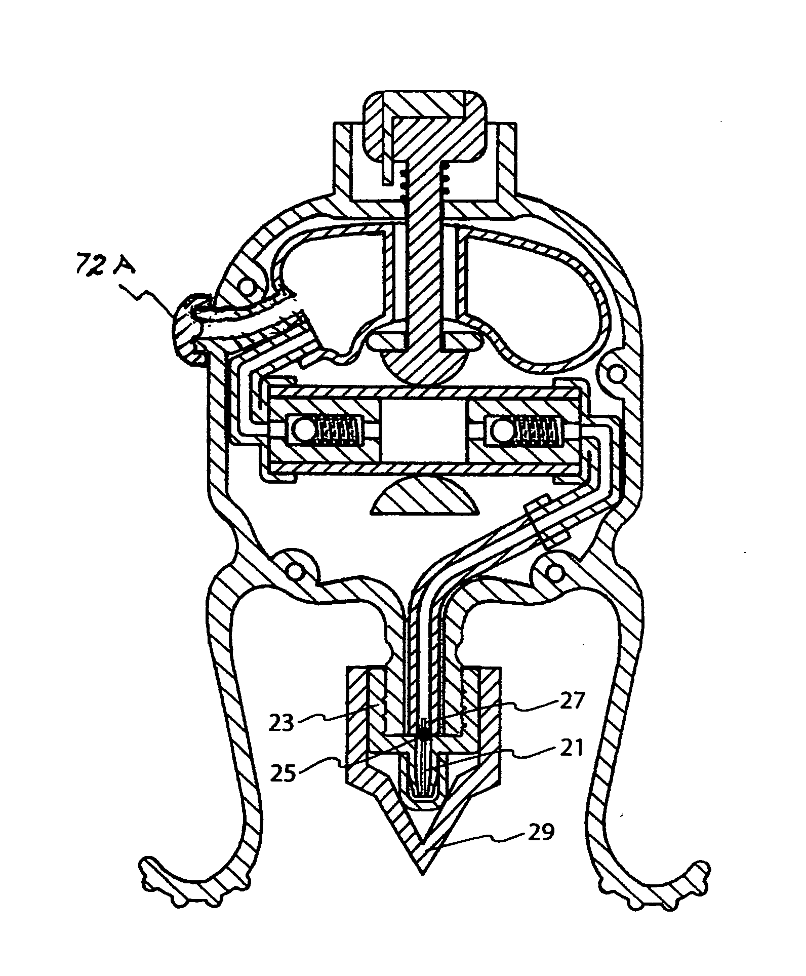 Precision lid retracting eyedropper device