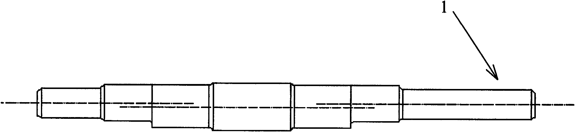 Eccentric shaft and manufacturing method thereof