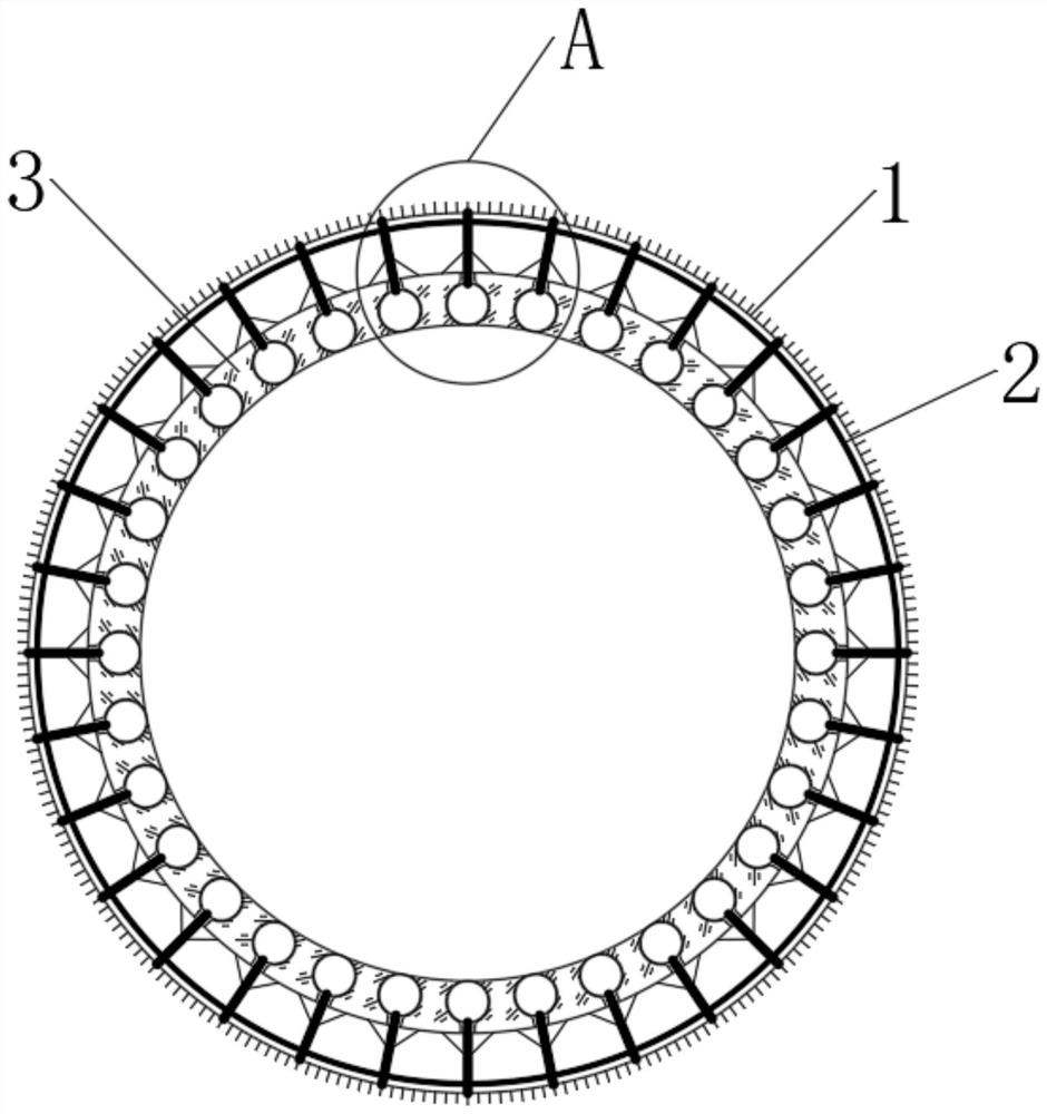 Scatter coating type oil-containing sediment treatment method