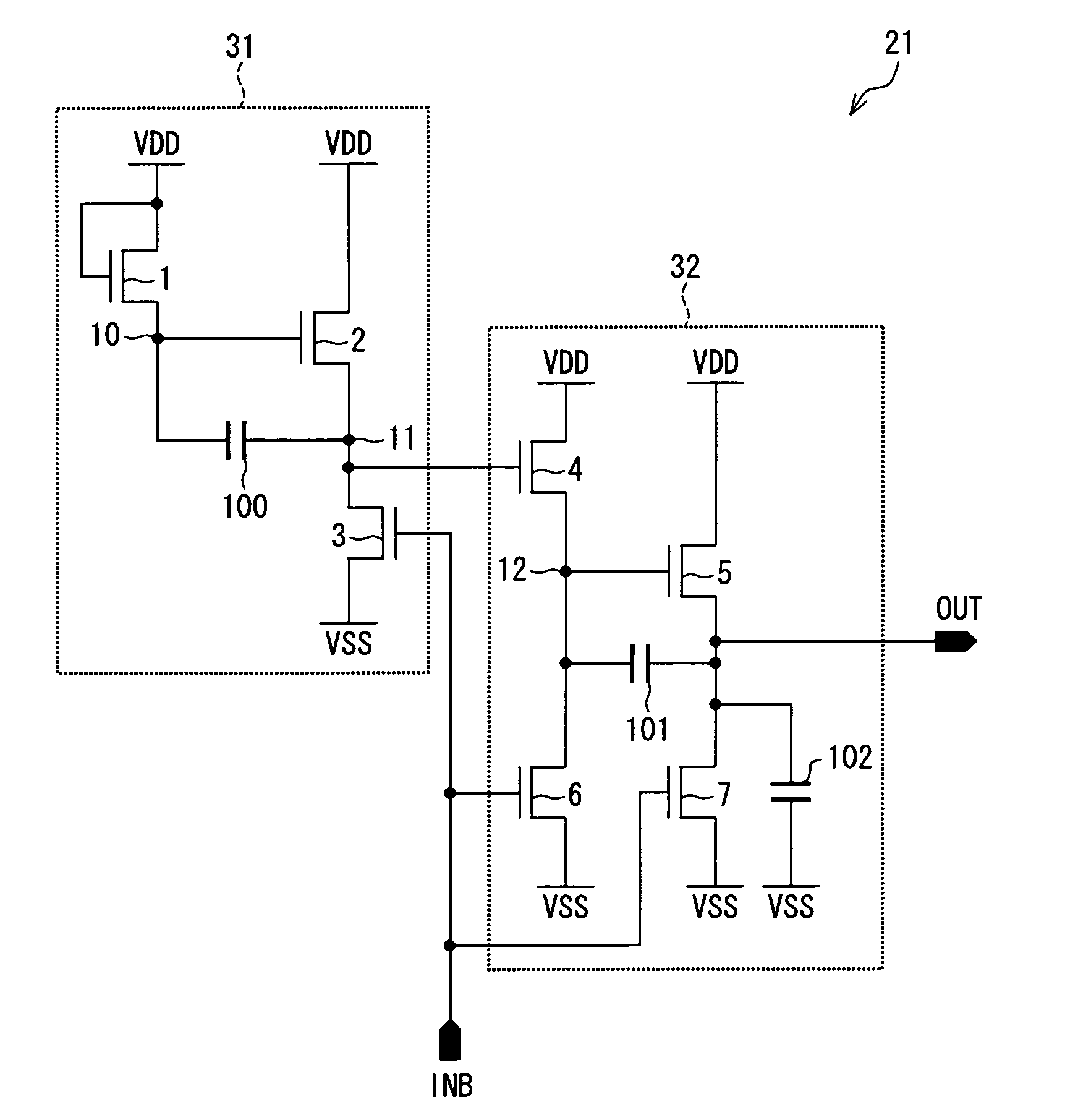 Buffer and display device