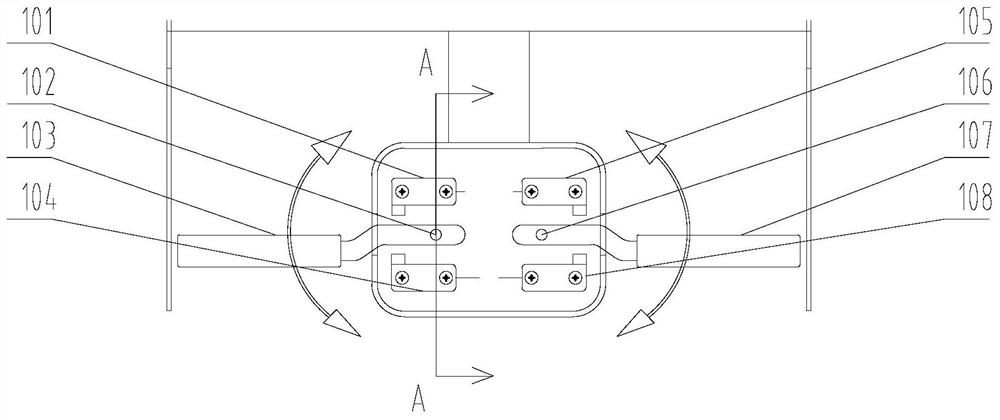 Walking type intelligent road sweeper