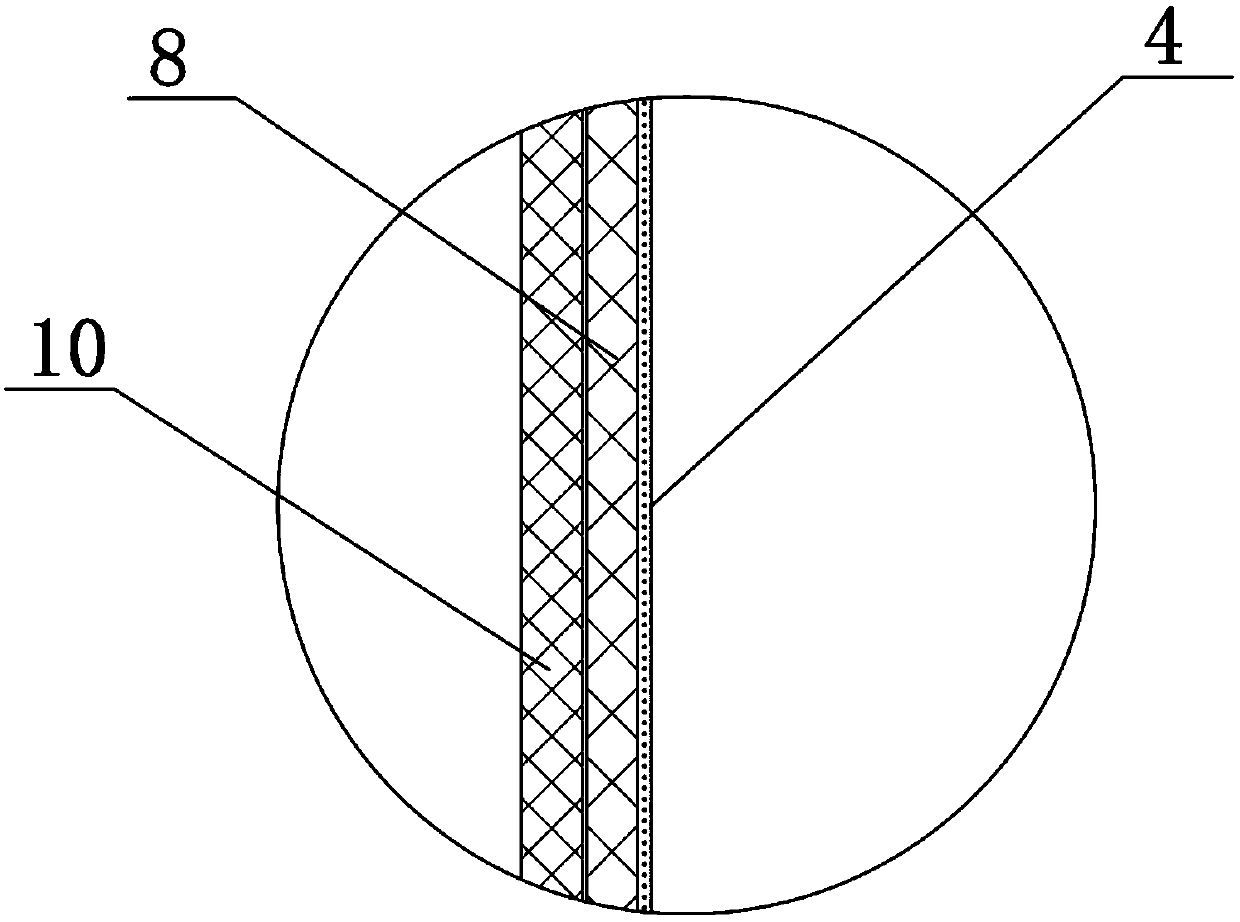 Combined nested barrel type saline-alkali soil treatment method and nested barrel for treatment