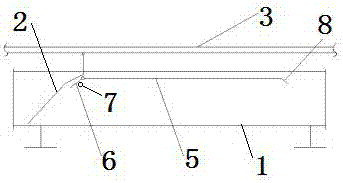 Drive structure of chip removal bar