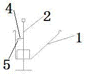 Drive structure of chip removal bar