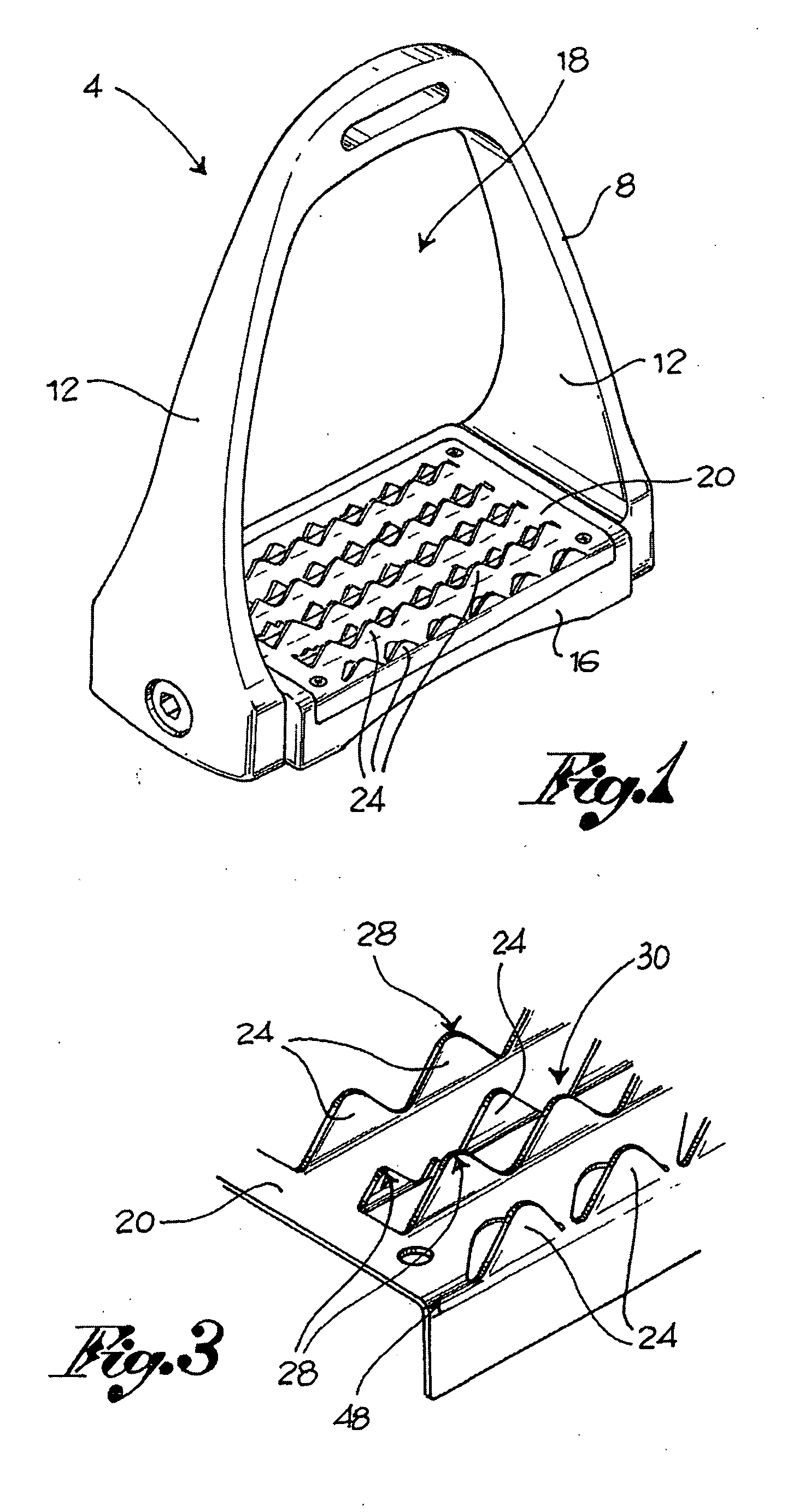 Stirrup for Harness and Method of Producing the Same