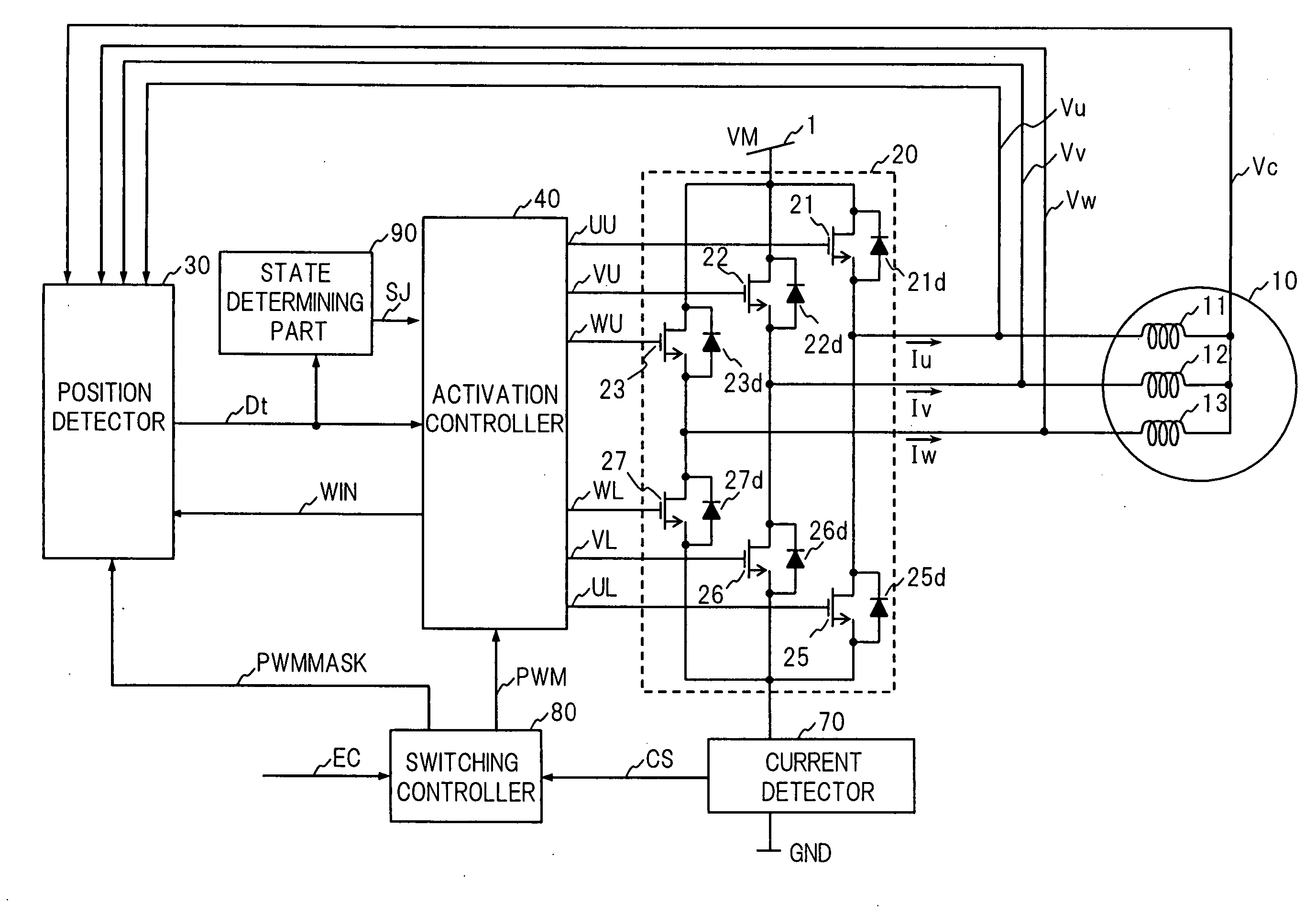 Motor driving apparatus