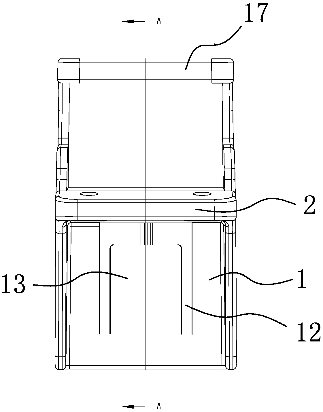 Headrest lifting adjustment integral base