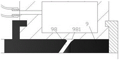 Electrical cabinet capable of partially cooling