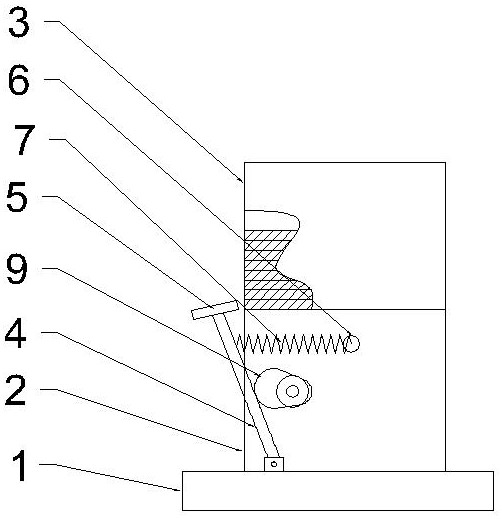 Plate pushing power system