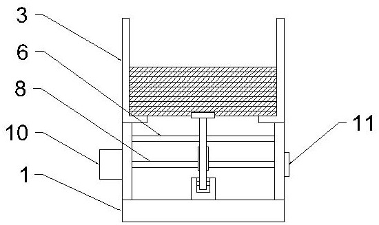 Plate pushing power system