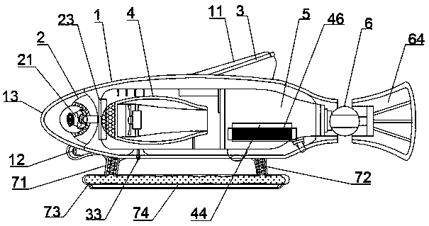 Underwater photographic device