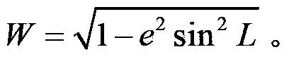 Measurement method for initial speed of polar area navigation mode of inertial navigation system