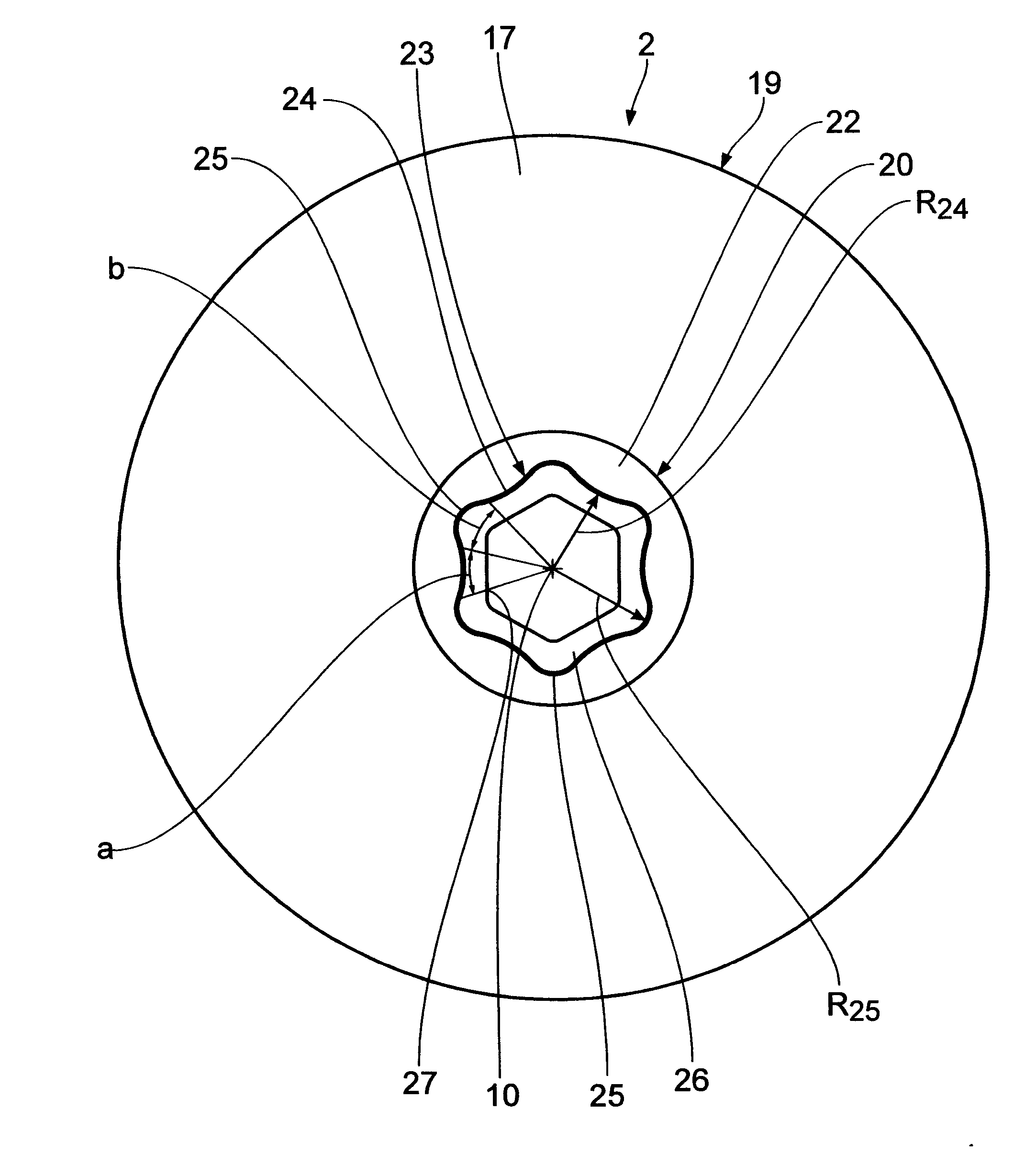 Tool with a carrier part and a disc-shaped working part