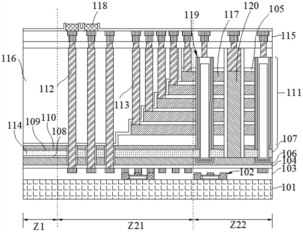 Three-dimensional memory and preparation method thereof