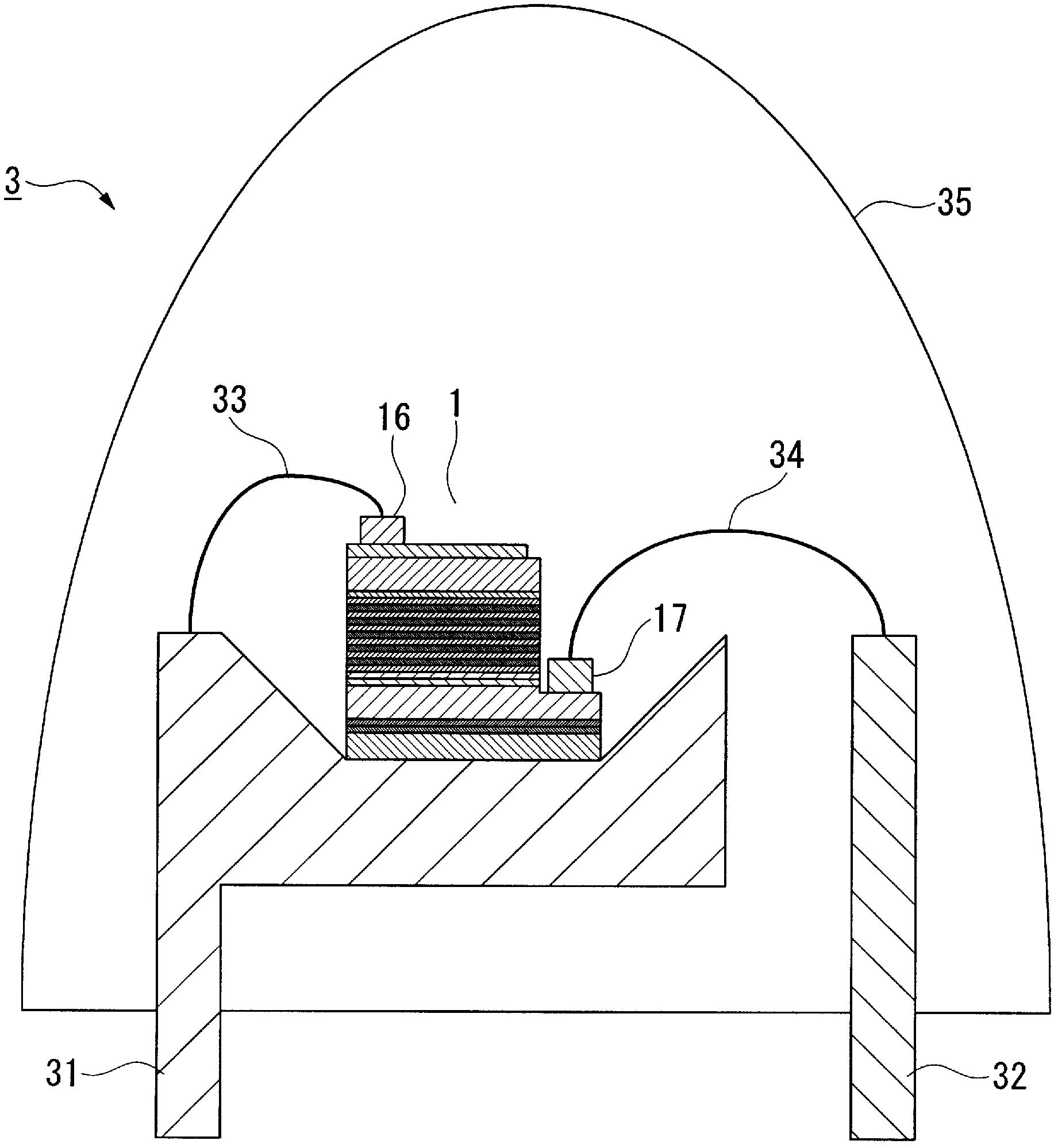 Semiconductor light-emitting element manufacturing method, lamp, electronic device, and mechanical apparatus