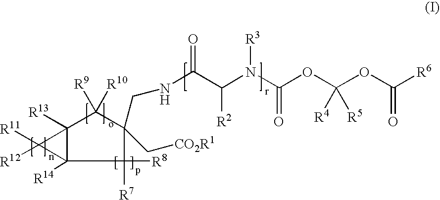 Prodrugs of fused GABA analogs, pharmaceutical compositions and uses thereof