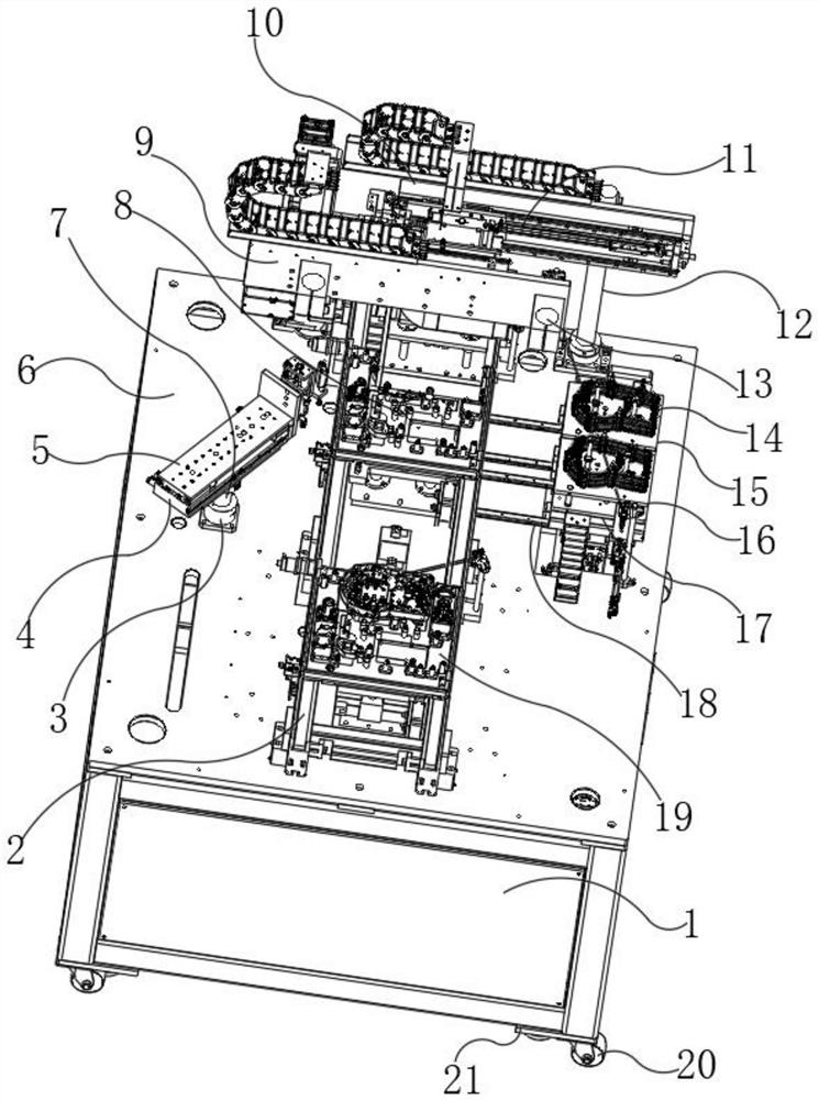 Automatic assembling mechanism for special-shaped sealing ring