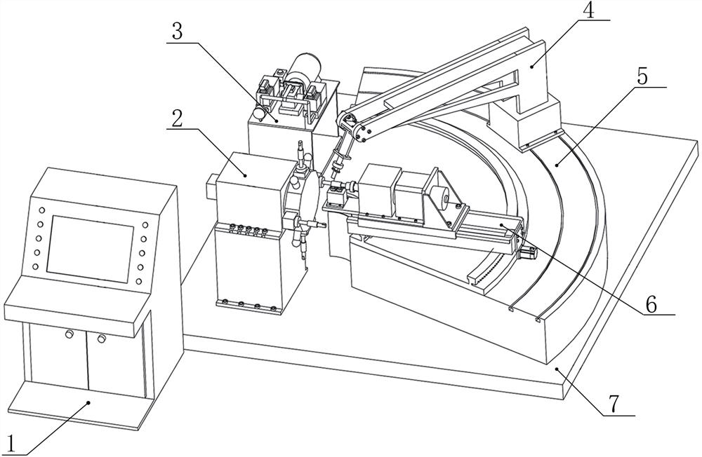 Reliability test method of servo-driven tool rest with electro-hydraulic and magnetic hybrid loading