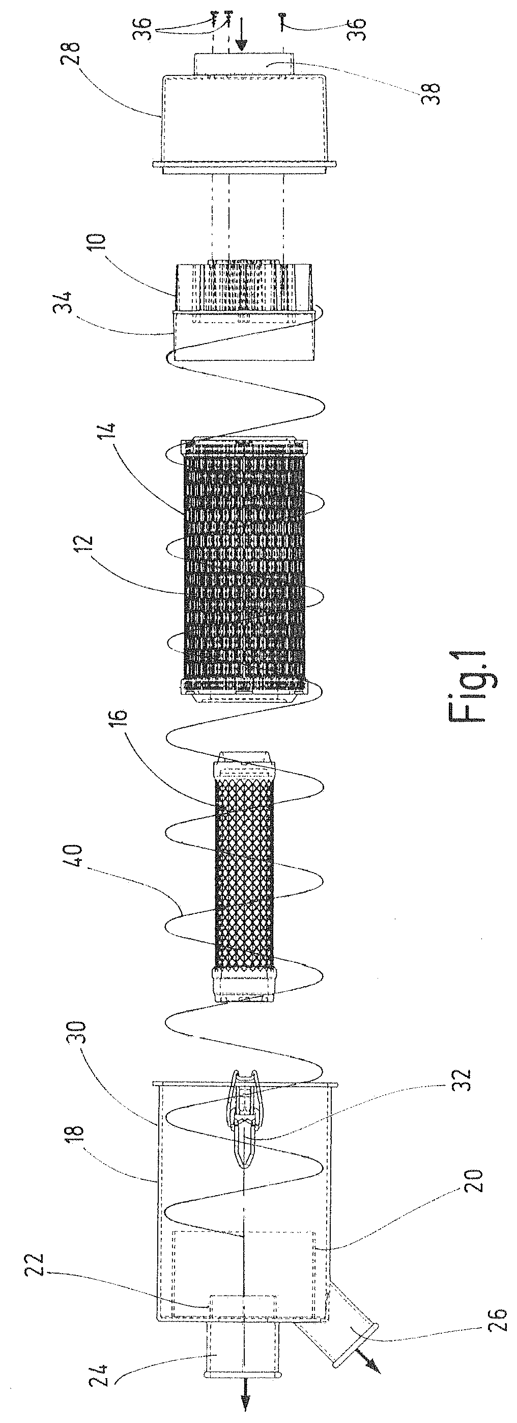 Separating device