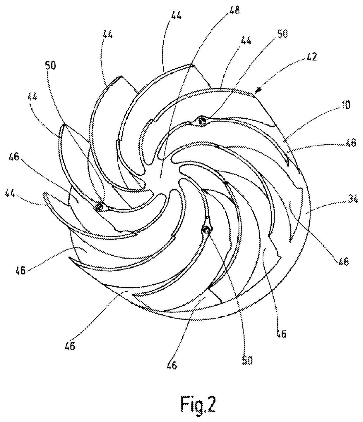 Separating device