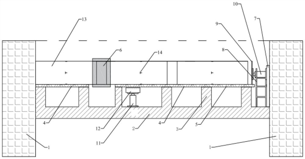 Joint sealing and stress transmission monitoring device and method under deflection state of pipe-jacking pipe joint