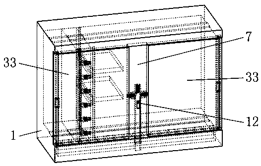 Shoe cabinet capable of freely arranging space