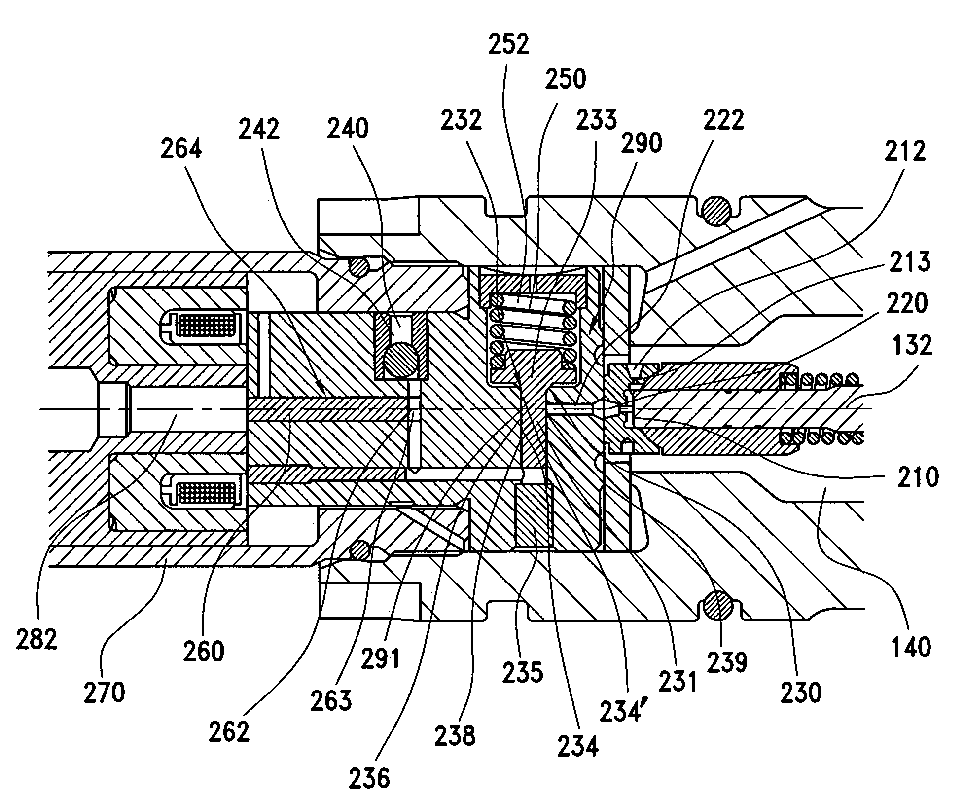 Fuel injector with pressure balancing valve