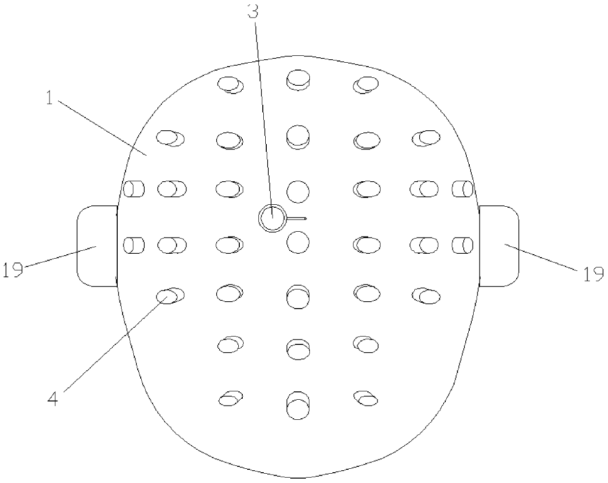 Microneedle and heat stimulation scalp equipment