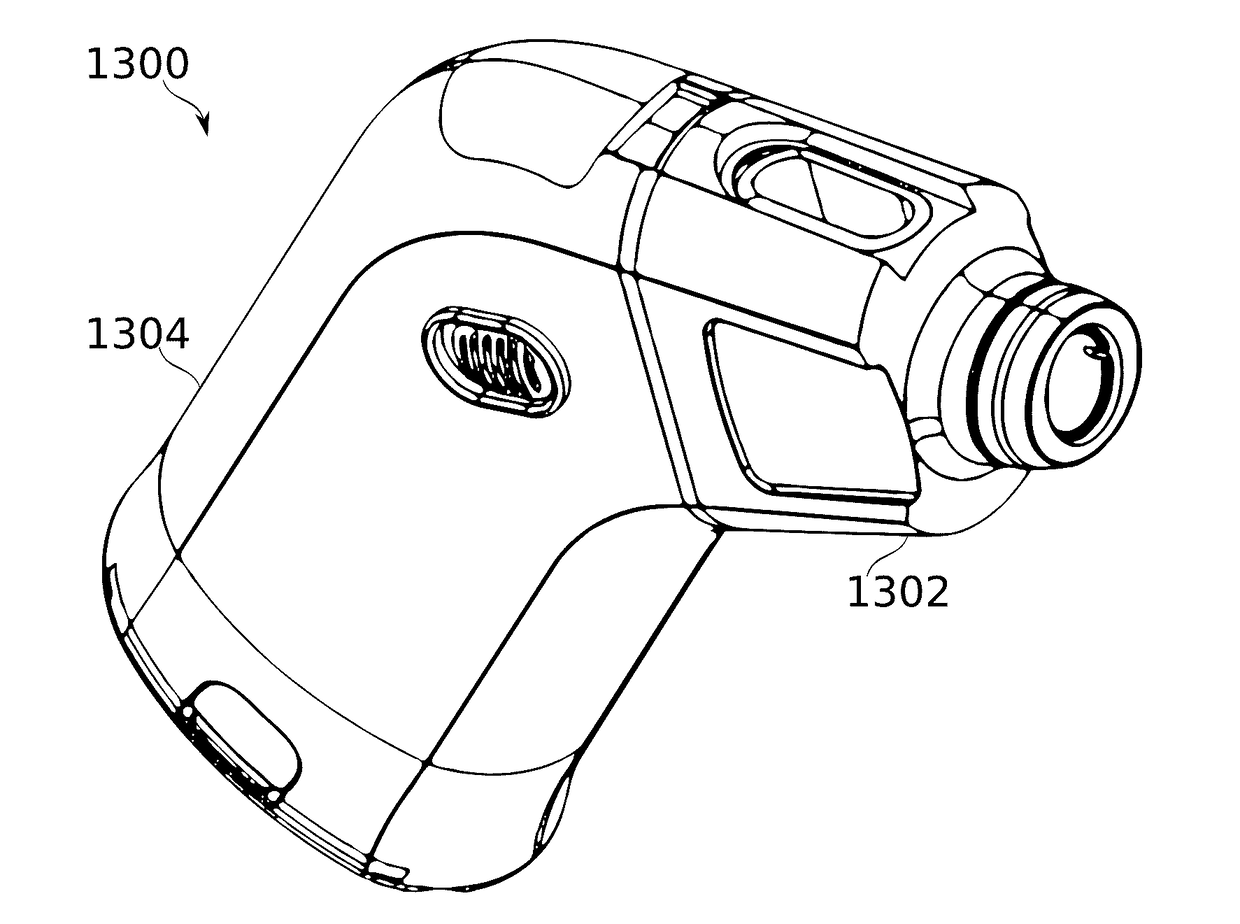 Active dry powder inhaler