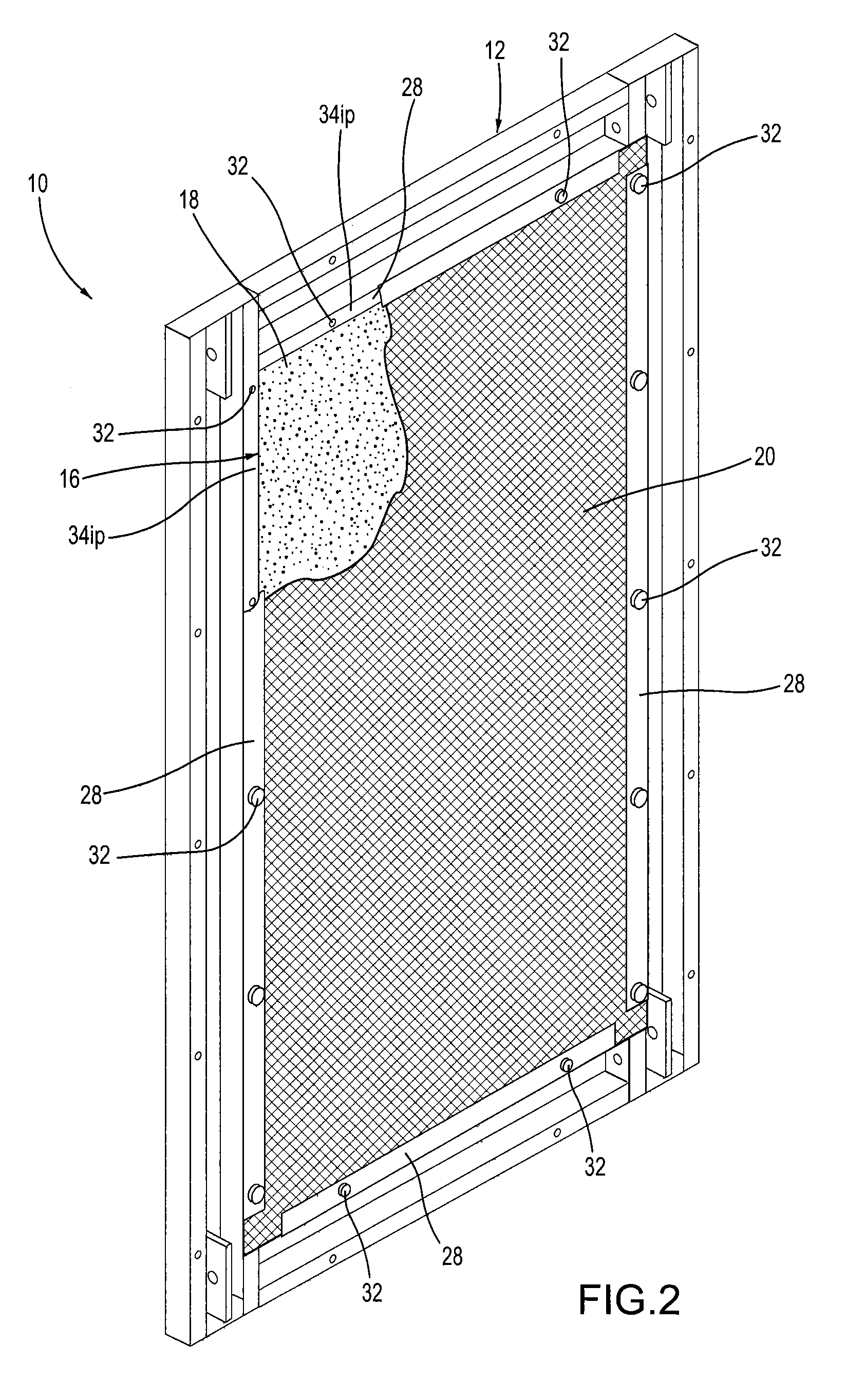 Noise abatement wall and a noise abatement wall system