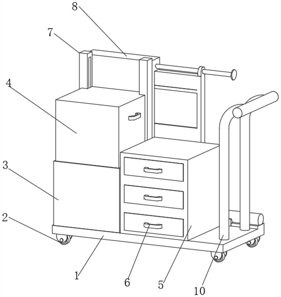 Anti-radiation imaging device for radiodiagnosis