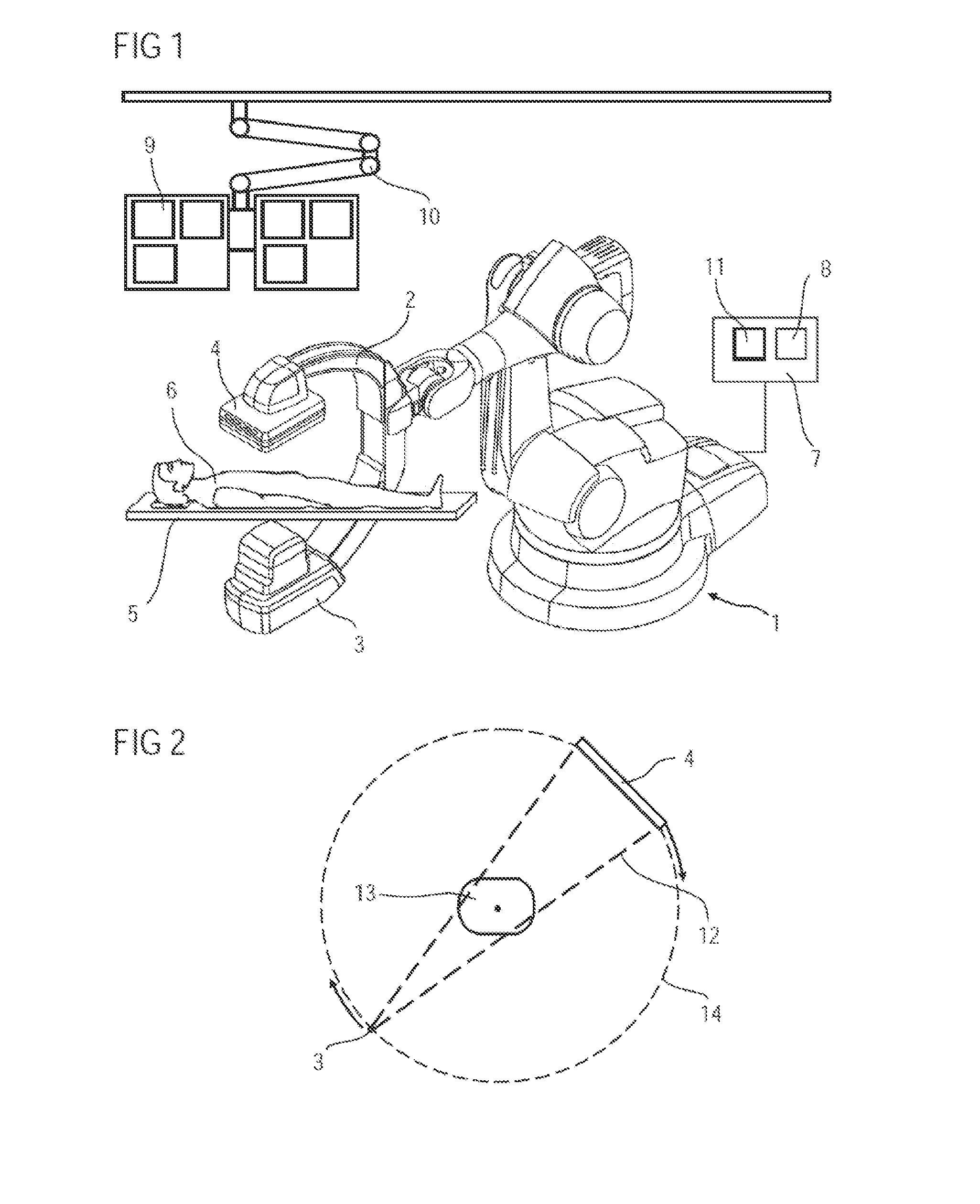 Angiographic Examination Method for a Vascular System